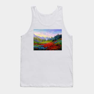 The castle on the mountain Tank Top